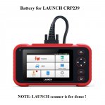 Battery Replacement for LAUNCH CRP239 Scan Tool